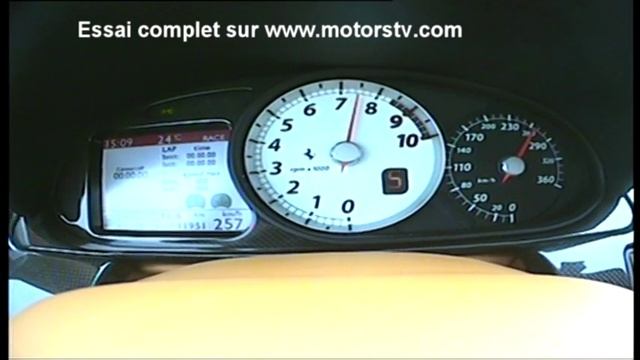 Ferrari 599 GTB Fiorano HGTE 316 km/h acceleration смотреть онлайн
