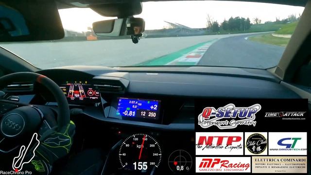 TIME ATTACK ITALY 2023 “Mugello Circuit” Audi RS3 8Y - Best Lap 2.06.08