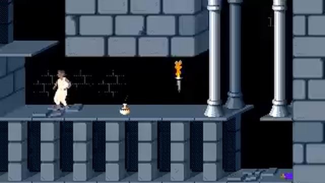 Prince of Persia 1 - New 13 levels - Level 09 смотреть онлайн