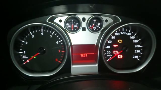Тест приборной панели Ford focus 2 смотреть онлайн