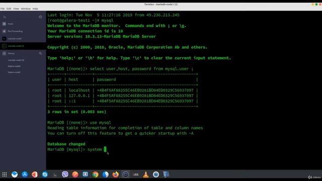 MariaDB reset root password CentOS 8 смотреть онлайн