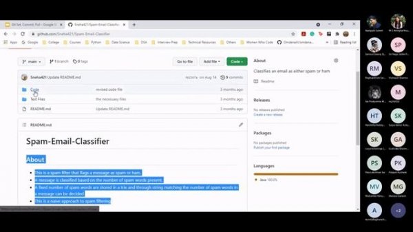 Git set, Commit, Pull