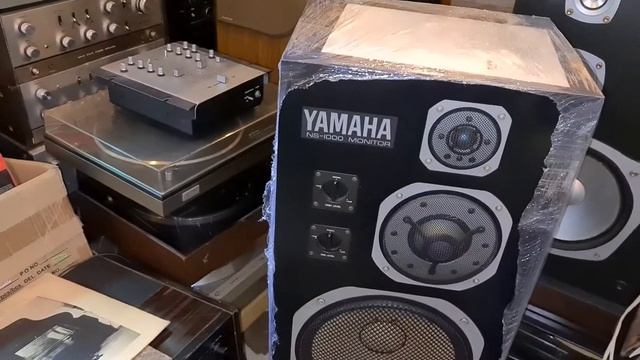 Yamaha NS1000M speaker and Sansui AU alpha 907 amplifier Pioneer PD T04 cd player смотреть онлайн