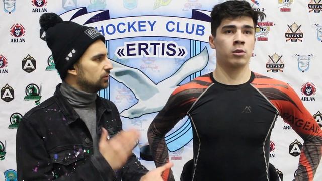 Послематчевый комментарий Мусы Гусейнова ХК "Temirtay" смотреть онлайн