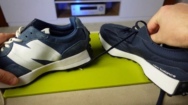 New Balance 327 - препарация пали \ FAKE VS ORIGINAL