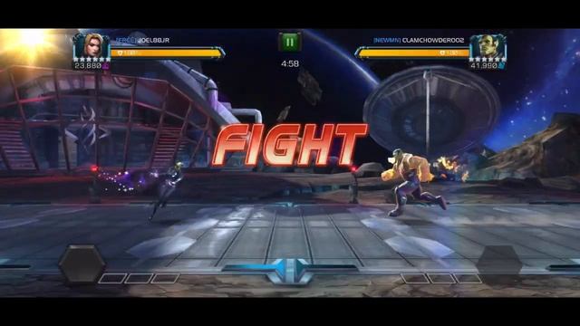 MCOC - Alliance War - Season 41 - War #9 - Wiccan Vs Vision Aarkus (Node 54) смотреть онлайн