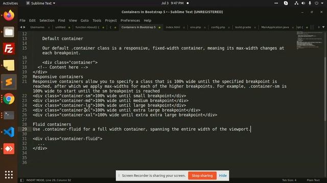Bootstrap 5 Tutorial in Hindi #4 | Containers In Bootstrap 5 смотреть онлайн