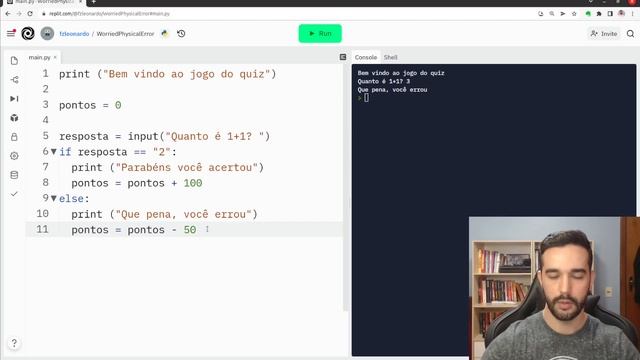Jogo do quiz em Python смотреть онлайн