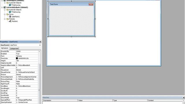 AutoCAD VBA Programming - Section 2-04 VBA IDE смотреть онлайн