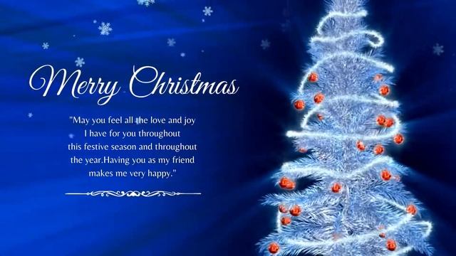 Merry Christmas - Christmas Background Wallpaper Video Loops