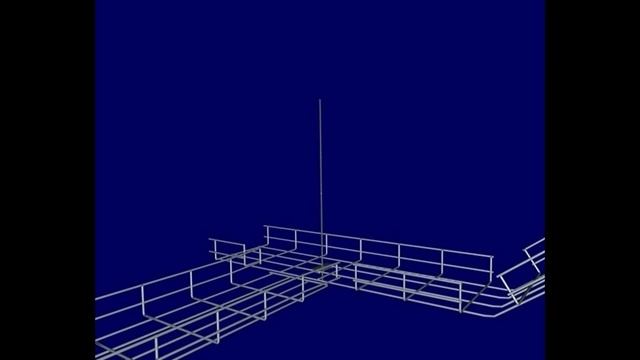 Монтаж проволочных лотков ОБО Беттерманн смотреть онлайн