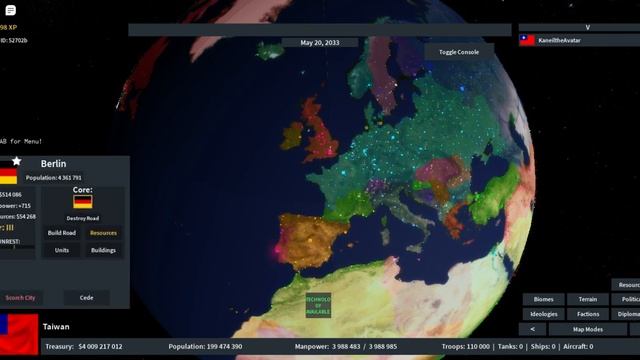 World War 2 Map in Rise of Nations | Roblox смотреть онлайн