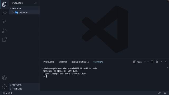 Node.js Tutorial - 6 - Hello World смотреть онлайн