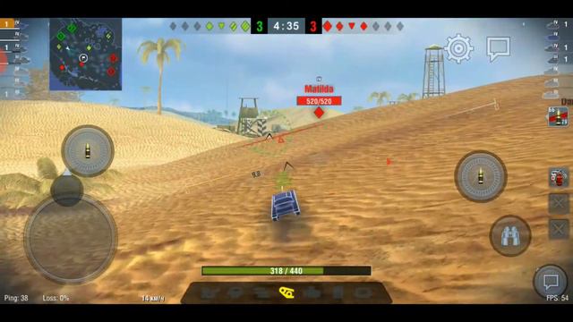 ОБЗОР WORLD OF TANKS BLITZ: Bad Santoss. КРАТКИЙ ОБЗОР. смотреть онлайн