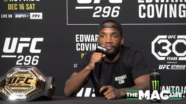 Leon Edwards on Colby Covington loving Trump: "I don't get his fascination with another man" смотреть онлайн