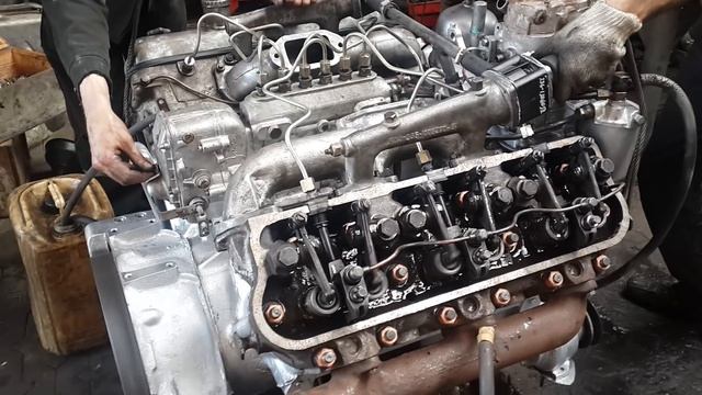 Первый запуск ЯМЗ 236 после капитального ремонта. Полное видео смотреть онлайн