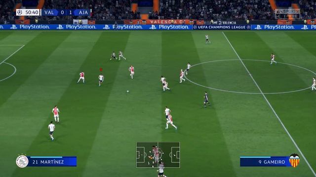 FIFA 20 - Valencia CF vs. AFC Ajax @ Estadio Mestalla смотреть онлайн