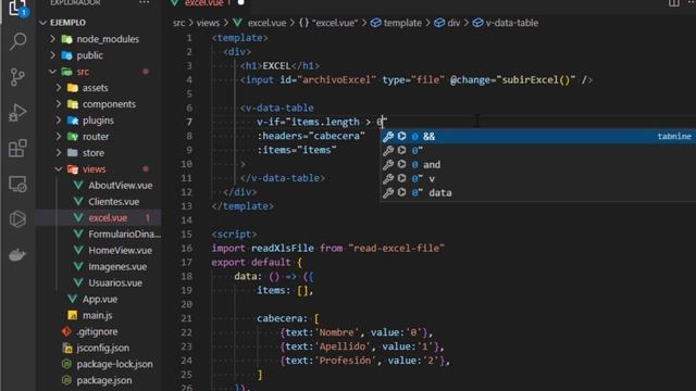 Importar Y Exportar Documentos Excel |Leer archivo Excel [ Vuejs En Español ] смотреть онлайн