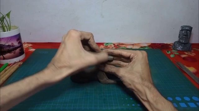 Anubis | Egyptian God | Clay Sculpture