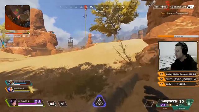 Predator в паблике с Длинным Луком [5000+dmg] - Apex Legends смотреть онлайн