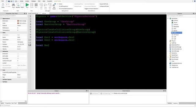 ?#11 Roblox skilled scripting tutorial | Collision filtering смотреть онлайн