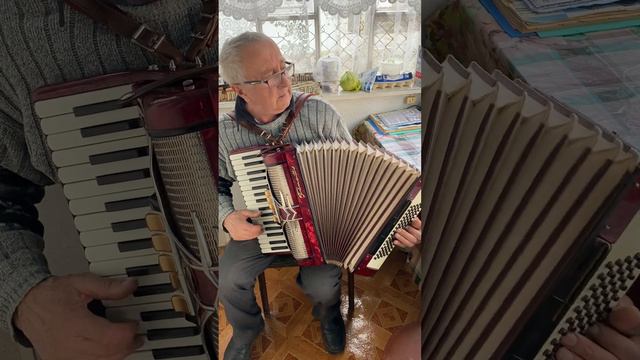 Germany piano accordion Firotti, 3/4 accordion, 80 Bass, 34 keys, 3 voices, 5+3 registers, On sale смотреть онлайн