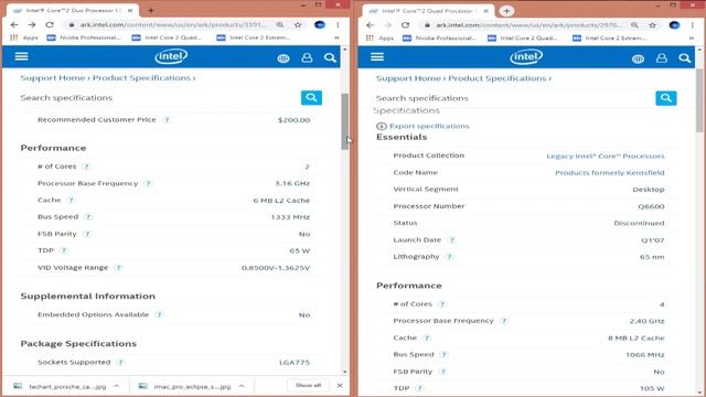 Core 2 Duo E8500 VS Core 2 Quad Q6600 Processor Comparison, Which One is Best? смотреть онлайн