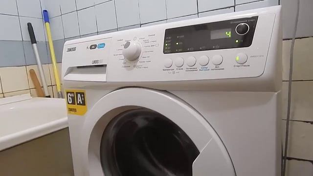 СТИРАЛЬНАЯ МАШИНА ZANUSSI ZWSG7101V в работе смотреть онлайн