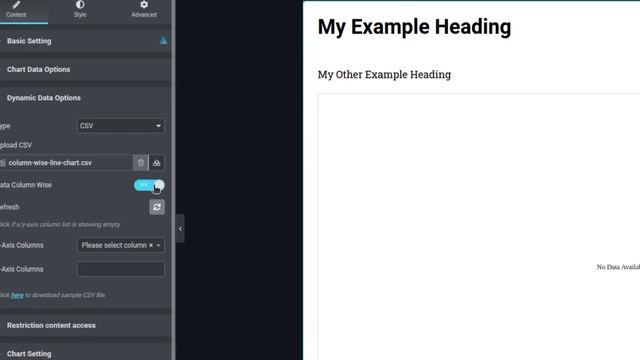 Column Wise data In CSV Dynamic Type with Graphina | Iqonic Design смотреть онлайн