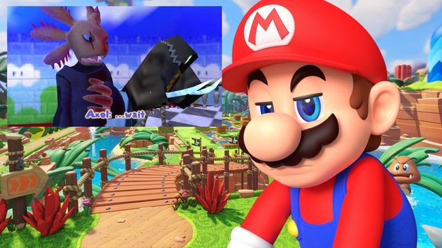 HUH?? - Mario REACTS To SMG4: The Intruder... смотреть онлайн