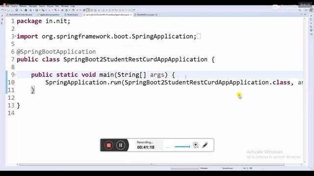 Spring Boot Backend App All Operation Part-2, 2023-05-12. смотреть онлайн