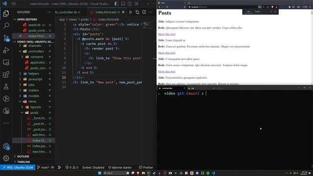 Fragment and Collection Cache in Ruby on Rails 7 смотреть онлайн
