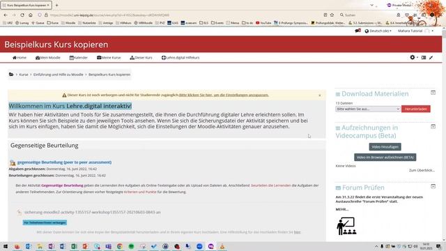 Moodle leicht erklärt: Inhalte eines Moodle-Kurses kopieren смотреть онлайн