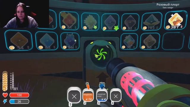 Играем в Slime Rancher-сожрали куриц,за то нашли ключ#3 смотреть онлайн