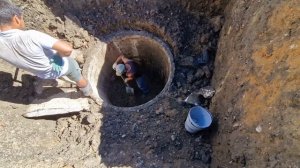 Ремонт канализационного колодца! Замена советского наследия!