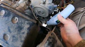 Настраиваем зажигание стробоскопом  УАЗ 31512.