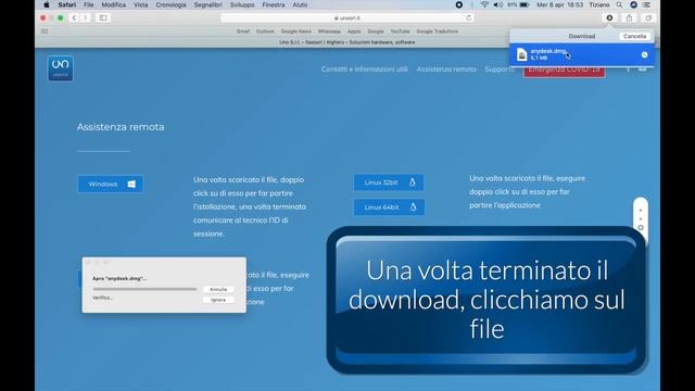 Installazione AnyDesk Su Mac