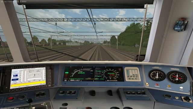 ZDSimulator-поезд 678Б Гродно — Витебск по участку Минск-Орша