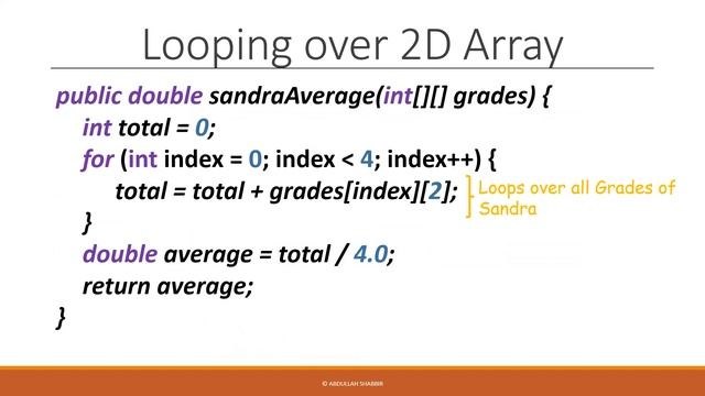 Java Fundamentals #49 | Iterating over 2D Array смотреть онлайн