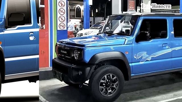 Авто обзор - Maruti Gypsy: 5-дверный Suzuki Jimny засветился в Индии смотреть онлайн