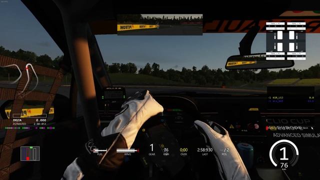 Assetto Corsa LFM Clio cup Pascani 2:00:515 смотреть онлайн