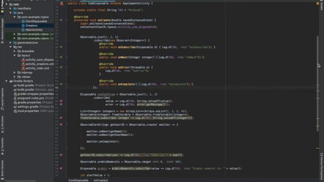 Kurs RxJava2 - użycie klasy CompositeDisposable смотреть онлайн