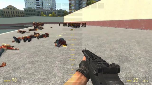 SUPER HEADCRAB?!- Garry's Mod M9k Weapon Review смотреть онлайн