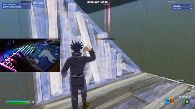 [1 HOUR] ASMR Keyboard Sounds 😴 ASMR 🏆 Fortnite Gameplay 144FPS смотреть онлайн