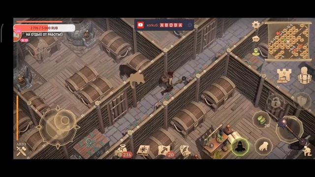 Поиграемся с Аиссой и откроем схроны Grim Soul Dark Fantasy Survival смотреть онлайн