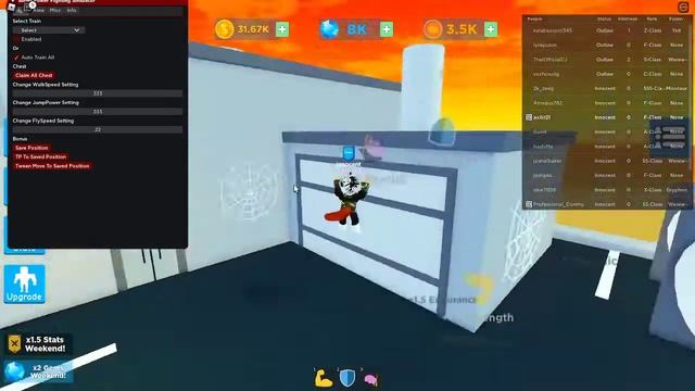 SUPER POWER GRINDING SIMULATOR ROBLOX SCRIPT OP GUI AUTOFARM INSANE ! LINK IN DISCORD смотреть онлайн