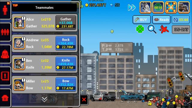 100 Days Survival ( быстрое прохождение ) 30-40 день.