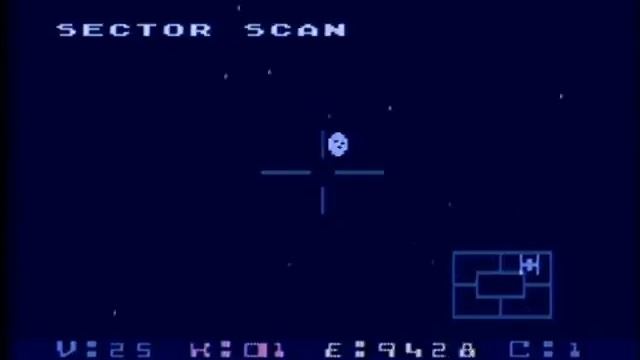Star Raiders Gameplay / Review Atari 400 смотреть онлайн