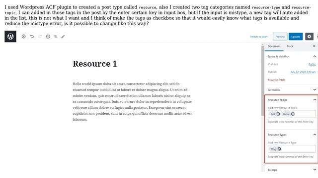 Wordpress: Wordpress admin display post type tags as checkbox смотреть онлайн