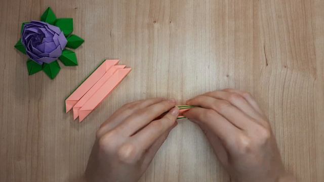 Лотосы из бумаги без клея смотреть онлайн
